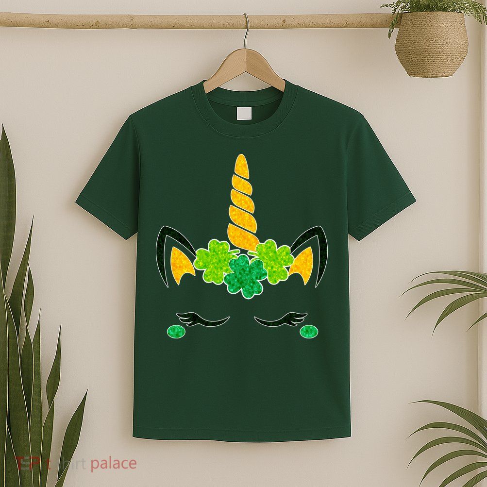 St Patrick's Day Lucky Unicorn T-Shirt