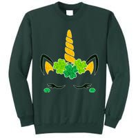 St Patrick's Day Lucky Unicorn Tall Sweatshirt