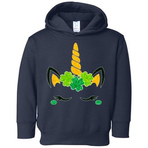 St Patrick's Day Lucky Unicorn Toddler Hoodie