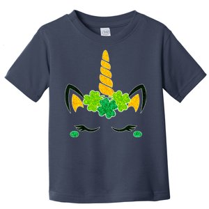 St Patrick's Day Lucky Unicorn Toddler T-Shirt