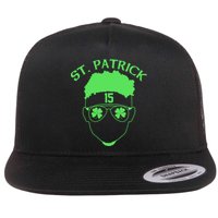 St Patricks Day Mahomes Flat Bill Trucker Hat