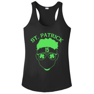 St Patricks Day Mahomes Ladies PosiCharge Competitor Racerback Tank