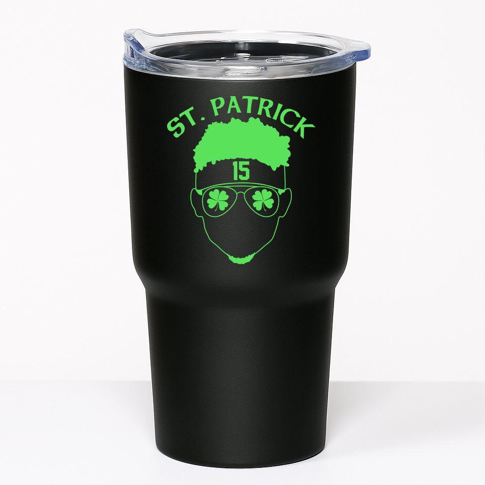 St Patricks Day Mahomes Tumbler