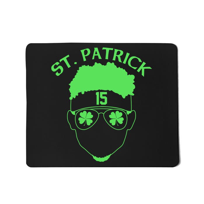 St Patricks Day Mahomes Mousepad