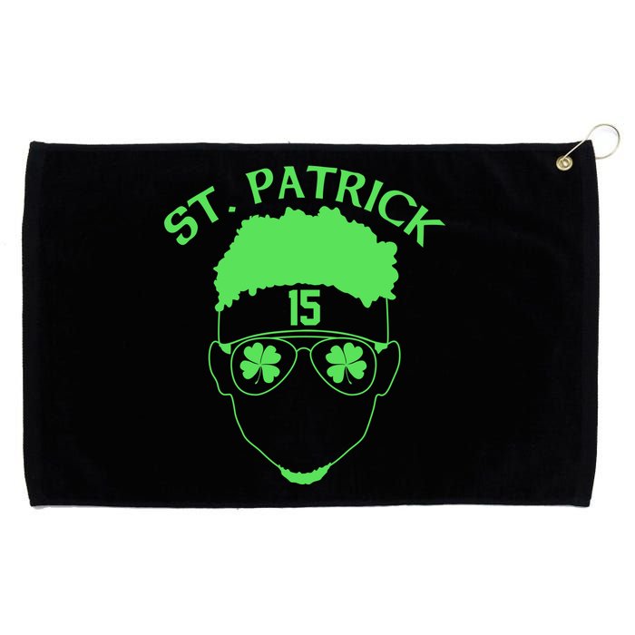 St Patricks Day Mahomes Grommeted Golf Towel