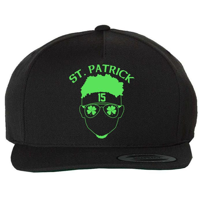 St Patricks Day Mahomes Wool Snapback Cap