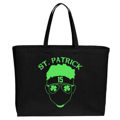 St Patricks Day Mahomes Cotton Canvas Jumbo Tote