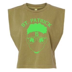 St Patricks Day Mahomes Garment-Dyed Women's Muscle Tee