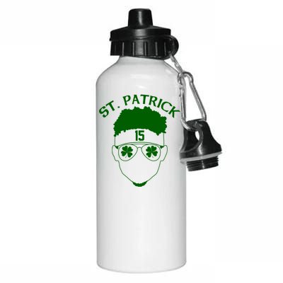 St Patricks Day Mahomes Aluminum Water Bottle