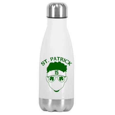 St Patricks Day Mahomes Stainless Steel Insulated Water Bottle