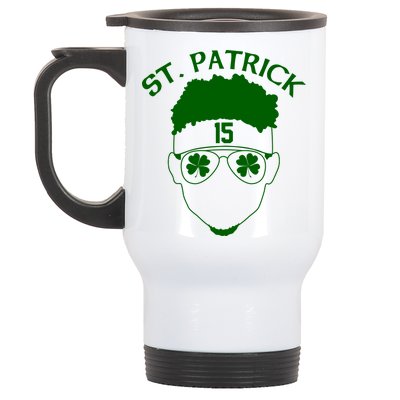 St Patricks Day Mahomes Stainless Steel Travel Mug