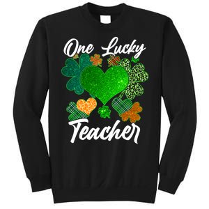 St Patrick's Day One Lucky Teacher Sweatshirt