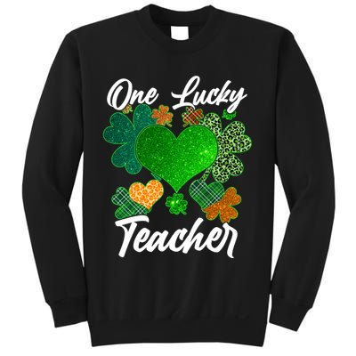 St Patrick's Day One Lucky Teacher Sweatshirt