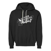 St Patrick's Day Prone To Shenanigans And Malarkey Garment-Dyed Fleece Hoodie