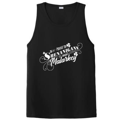 St Patrick's Day Prone To Shenanigans And Malarkey PosiCharge Competitor Tank