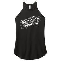 St Patrick's Day Prone To Shenanigans And Malarkey Women's Perfect Tri Rocker Tank