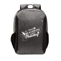 St Patrick's Day Prone To Shenanigans And Malarkey Vector Backpack