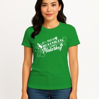 St Patrick's Day Prone To Shenanigans And Malarkey Womens T-Shirt