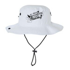 St Patrick's Day Prone To Shenanigans And Malarkey Legacy Cool Fit Booney Bucket Hat