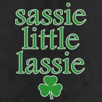 St Patrick's Day Sassie Little Lassie  7 Panel Mesh Trucker Snapback Hat