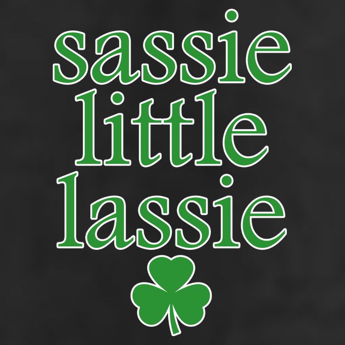 St Patrick's Day Sassie Little Lassie  7 Panel Mesh Trucker Snapback Hat