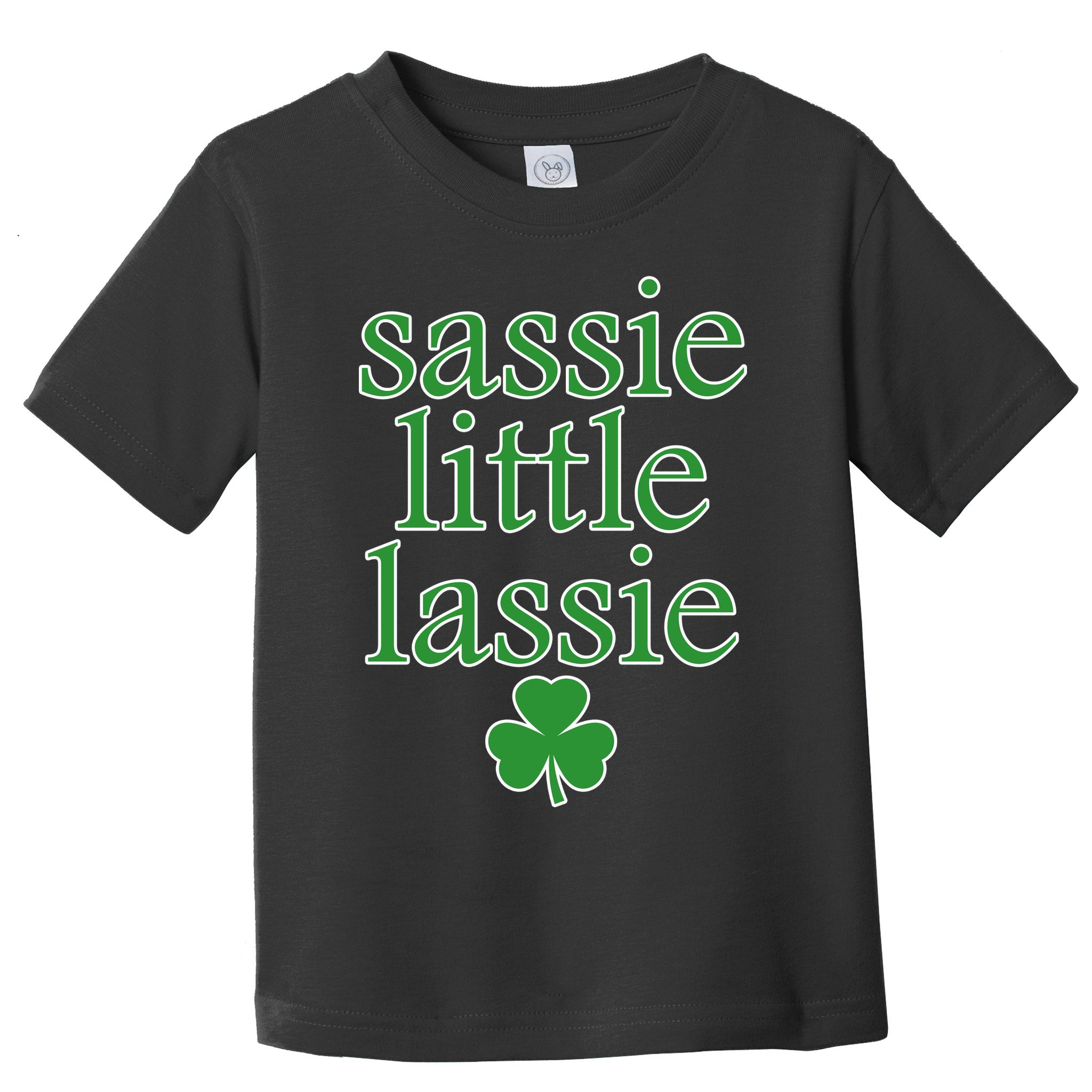 St Patrick's Day Sassie Little Lassie  Toddler T-Shirt