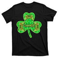 St Patrick's Day Shamrock Gamer T-Shirt