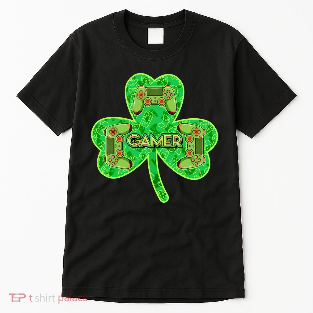 St Patrick's Day Shamrock Gamer Tall T-Shirt