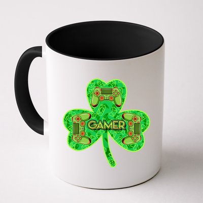 St Patrick's Day Shamrock Gamer Mug