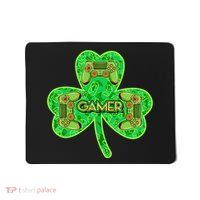St Patrick's Day Shamrock Gamer Mousepad