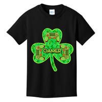 St Patrick's Day Shamrock Gamer Kids T-Shirt