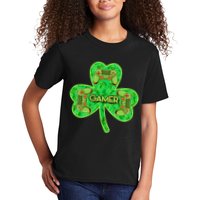 St Patrick's Day Shamrock Gamer Kids T-Shirt