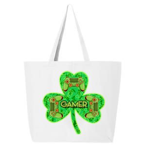 St Patrick's Day Shamrock Gamer 25L Jumbo Tote