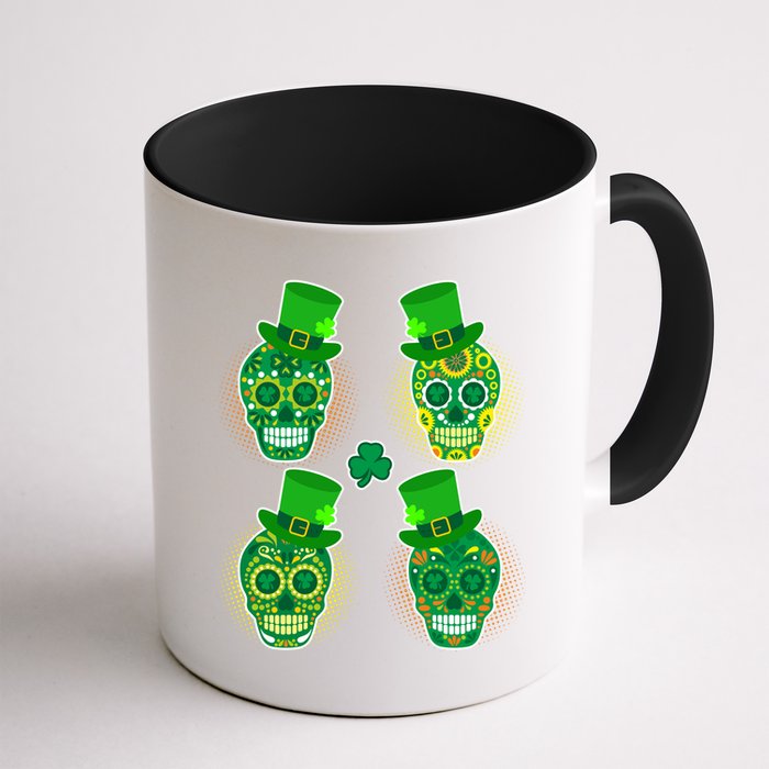 St Patrick's Day Sugar Skulls Mug