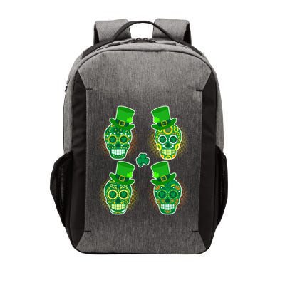 St Patrick's Day Sugar Skulls Vector Backpack