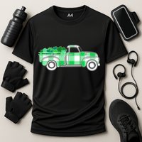 St Patrick's Day Truck Full of Clovers Cooling Performance Crew T-Shirt