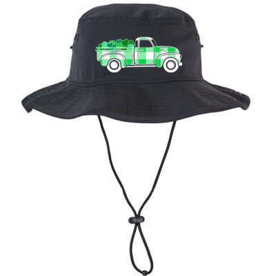 St Patrick's Day Truck Full of Clovers Bucket Hat
