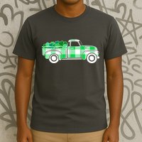 St Patrick's Day Truck Full of Clovers T-Shirt
