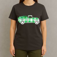 St Patrick's Day Truck Full of Clovers T-Shirt