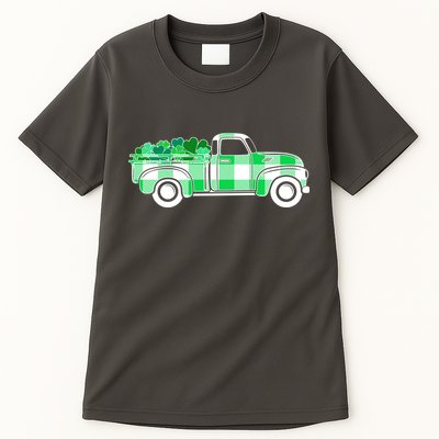 St Patrick's Day Truck Full of Clovers Tall T-Shirt