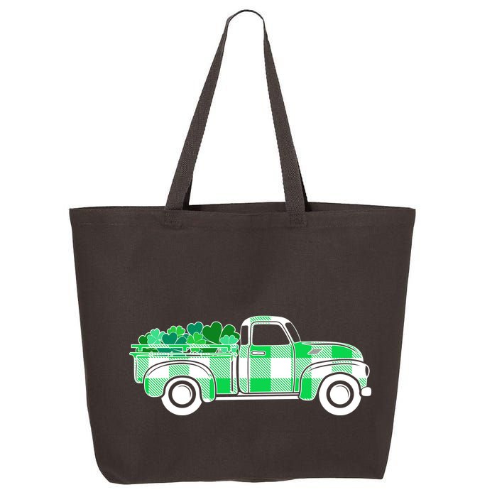 St Patrick's Day Truck Full of Clovers 25L Jumbo Tote