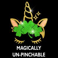 St Patrick's Day Unicorn Magically Un-Pinchable Impact Tech Backpack