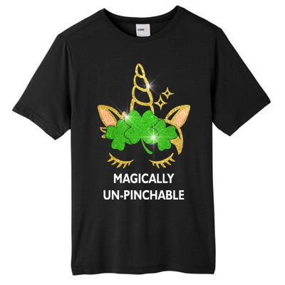 St Patrick's Day Unicorn Magically Un-Pinchable Tall Fusion ChromaSoft Performance T-Shirt