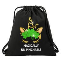 St Patrick's Day Unicorn Magically Un-Pinchable Drawstring Bag