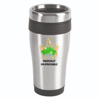 St Patrick's Day Unicorn Magically Un-Pinchable 16oz Travel Tumbler