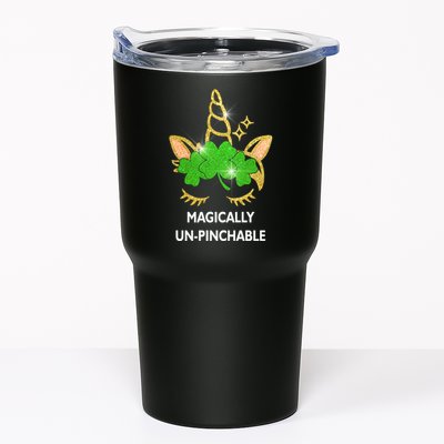 St Patrick's Day Unicorn Magically Un-Pinchable Tumbler