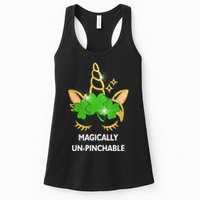 St Patrick's Day Unicorn Magically Un-Pinchable Womens Tank Top
