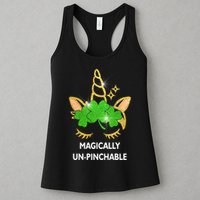 St Patrick's Day Unicorn Magically Un-Pinchable Womens Tank Top