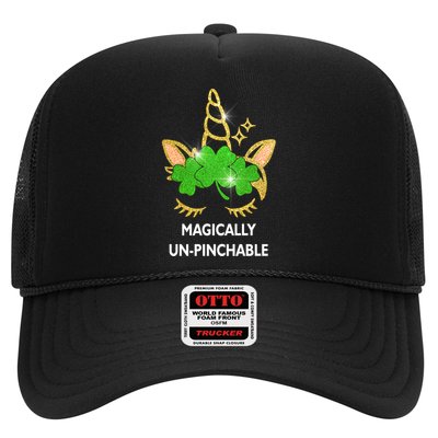 St Patrick's Day Unicorn Magically Un-Pinchable Trucker Hat