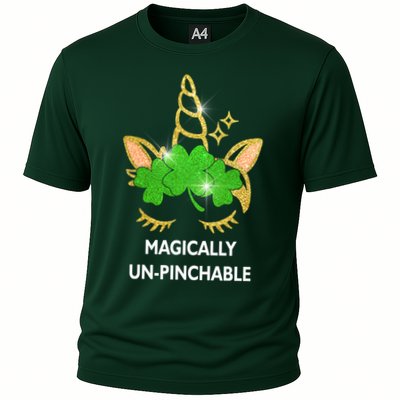 St Patrick's Day Unicorn Magically Un-Pinchable Performance Shirt